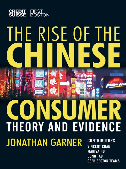 Title details for The Rise of the Chinese Consumer by Jonathan Garner - Available